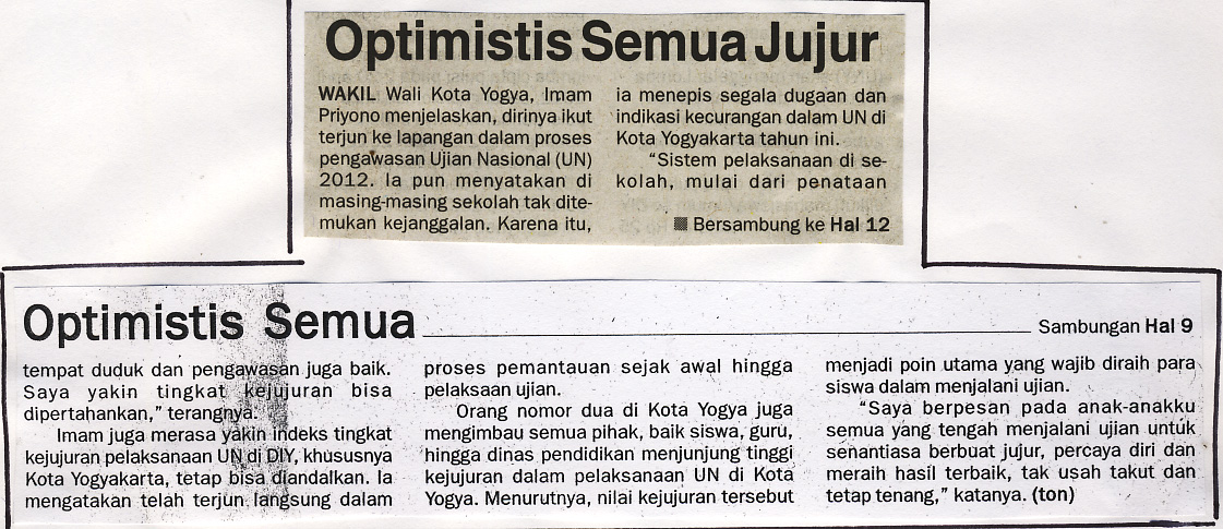 Kliping jogja terbaru